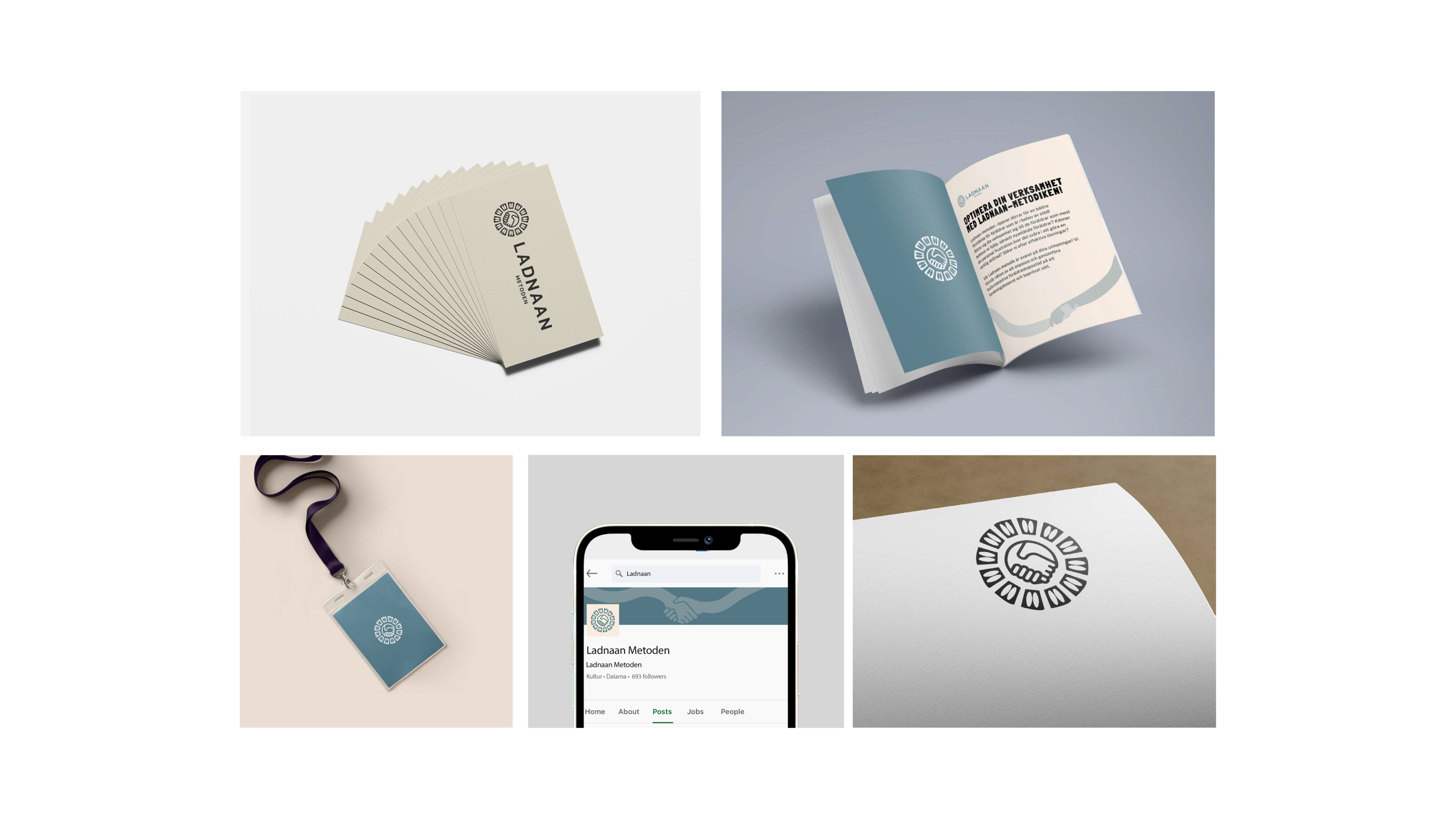 Ladnaan visual identity