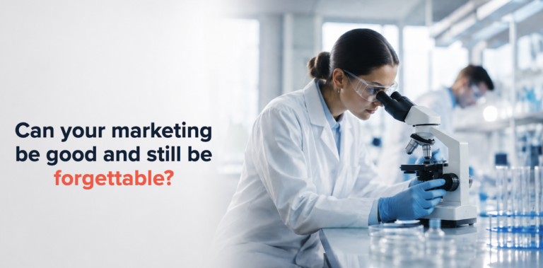 Can good marketing still be forgettable?